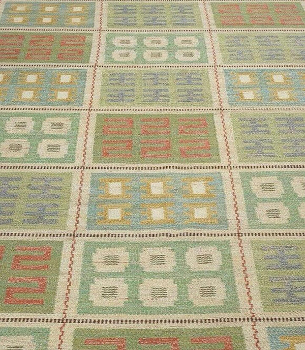 Håndvevd ullteppe, Martha