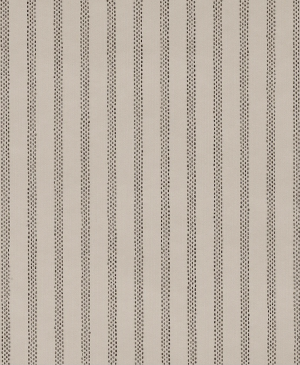 Helene Blanche Tapet, Small Polka Stripe Crème Noir