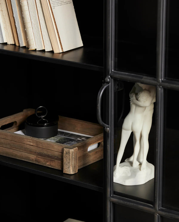 Cabinet black iron
