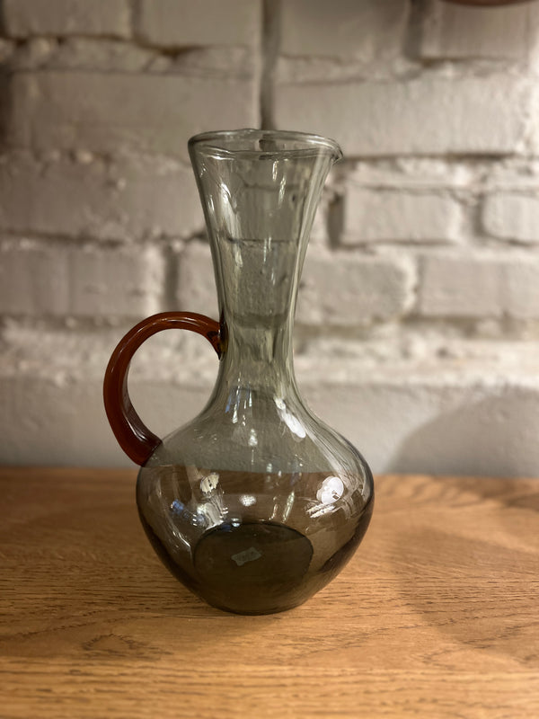 Glass Mugge, Grå/amber