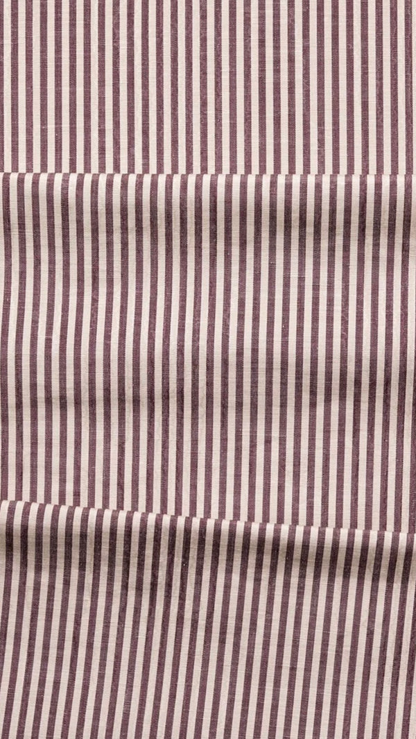 Helene Blanche Tekstil, Moiré Stripe Plum