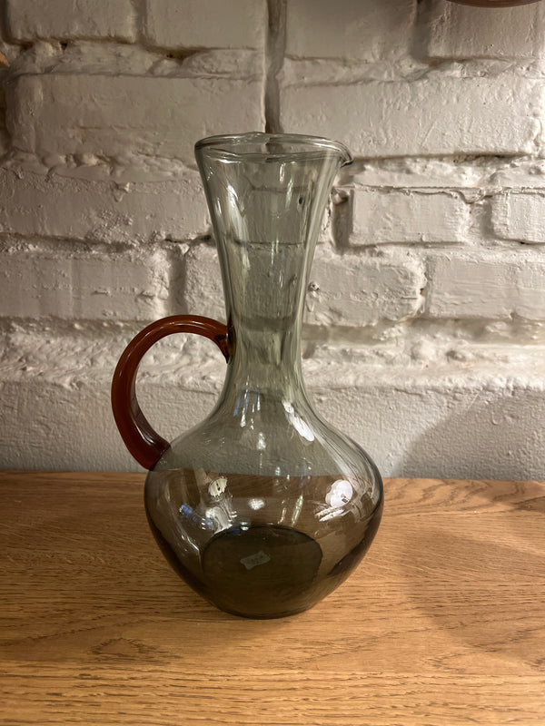 Glass Mugge, Grå/amber