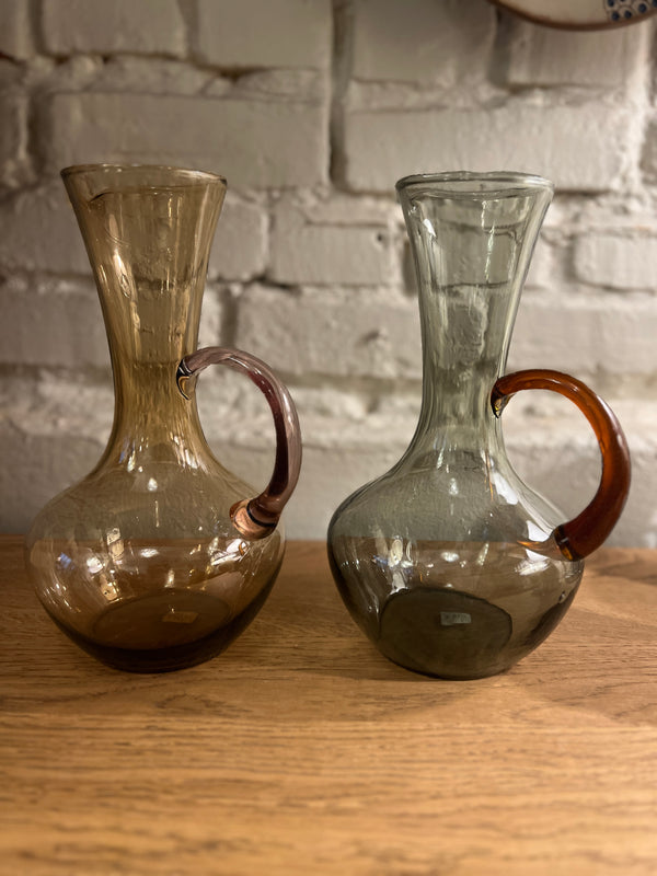 Glass Mugge, Grå/amber