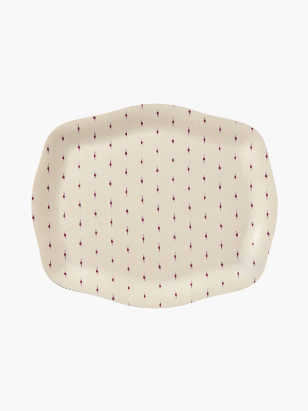 Helene Blanche Serveringsbrett, Drop Rose