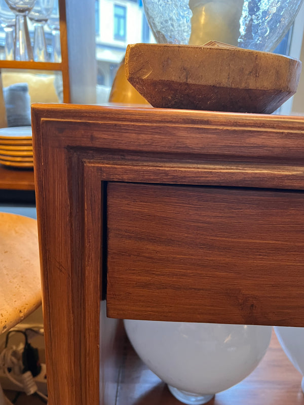 Side table / bedside table solid wood