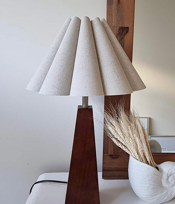 Lamp shade beige linen