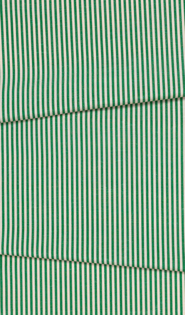 Helene Blanche Tekstil, Moiré Stripe Emerald