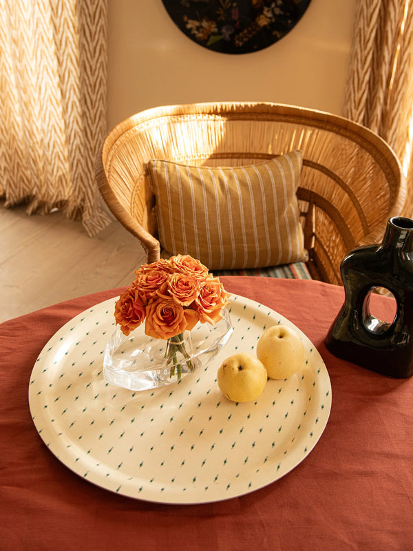 Helene Blanche Serveringsbrett, Drop Emerald