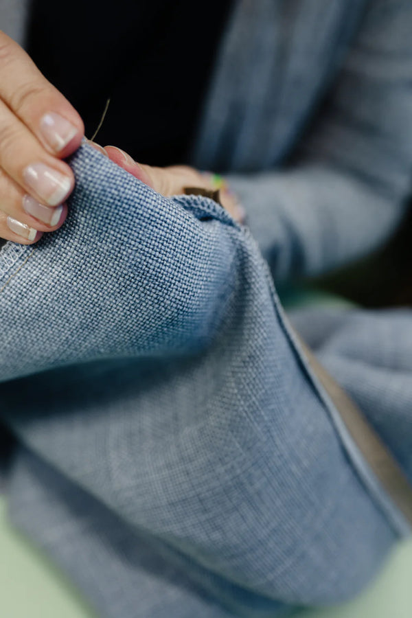 Marie-Louise Sjögren Blues Linen Light