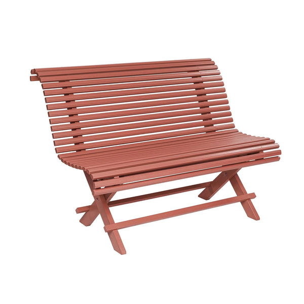 Sundborn hagebenk Varmhvit 125 cm