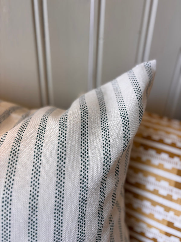 Helene Blanche cushion, Drop Emerald 50x50