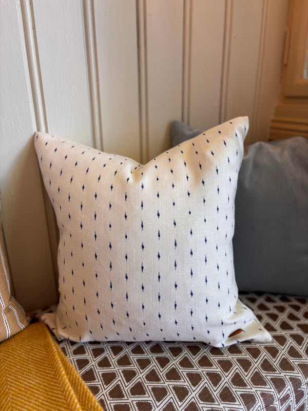 Helene Blanche cushion, Drop Ink 50x50