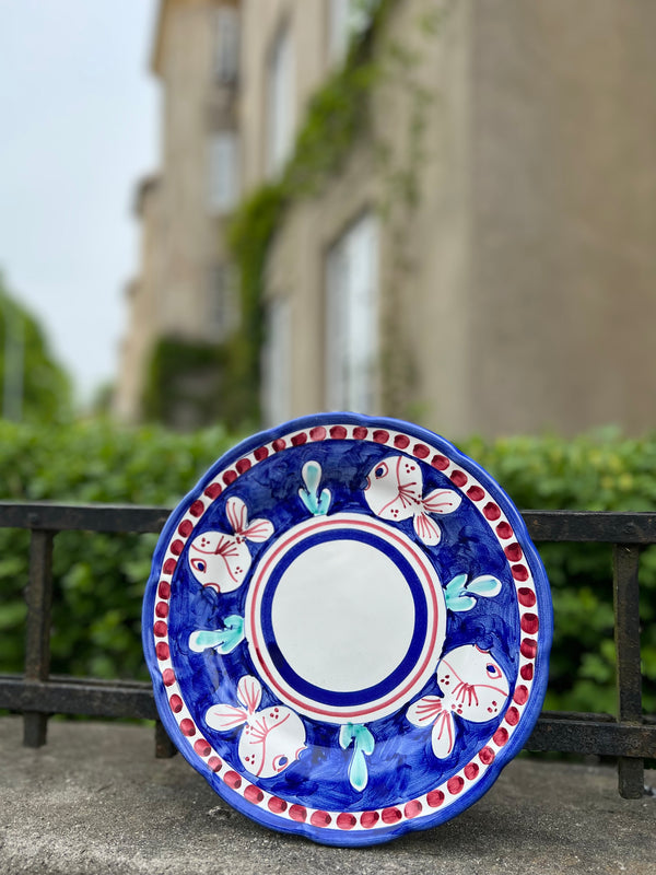 Amalfi Tableware Blue Fish