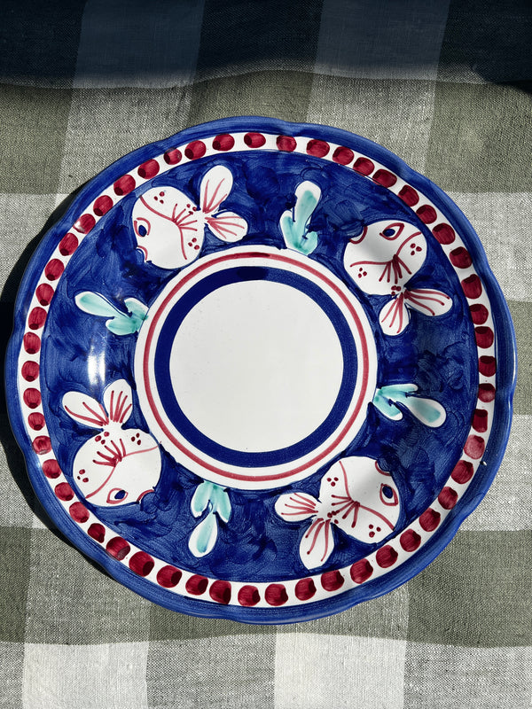Amalfi Tableware Blue Fish