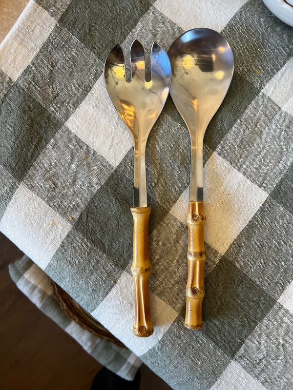 Salad cutlery Bamboo
