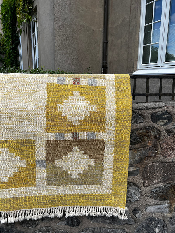 Rolakan Vintage Carpet Yellow