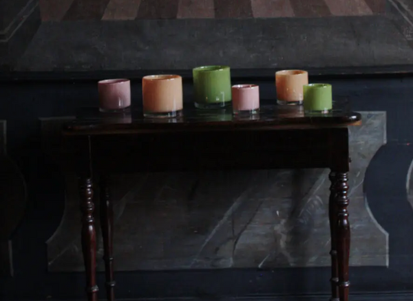 Nilla Tealight holder Apricot 10cm