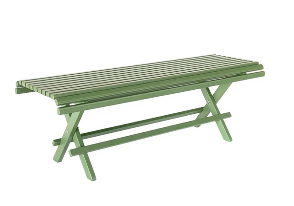Sundborn Benk Naturgrønn 125 cm