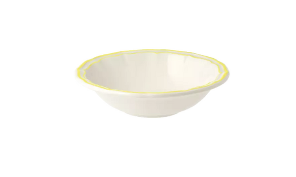 Gien Les Filet Citron, Small Breakfast Bowl