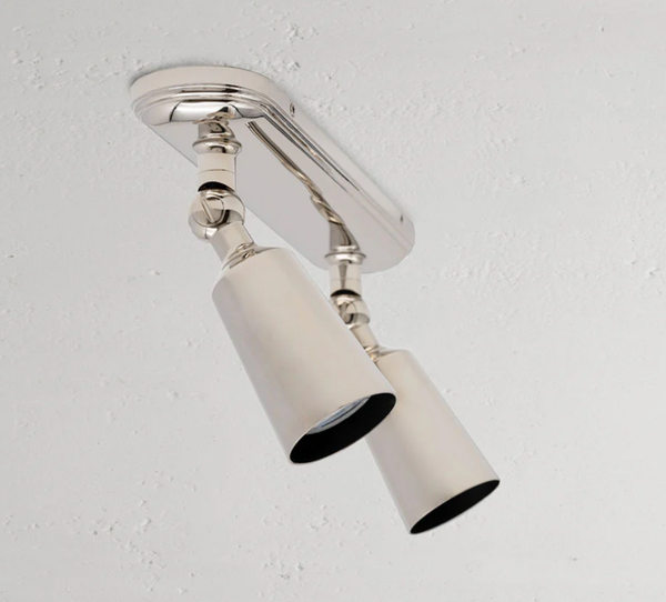 Double spot polished nickel 35 mm