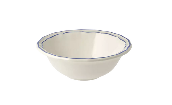 Gien Les Filet Bleu, Large Breakfast Bowl