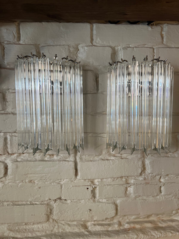 Murano wall lamp PAIR