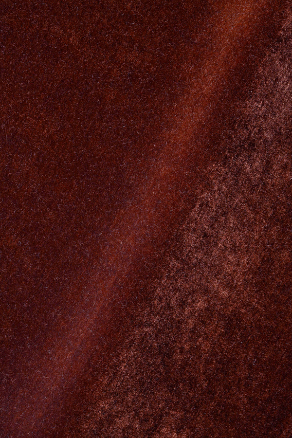Rose Uniacke Tekstil, Mohair Velvet Redwood