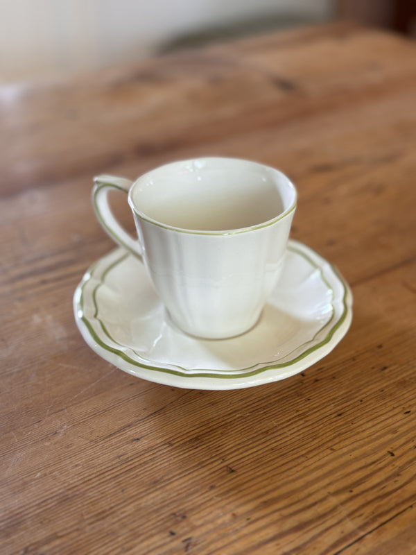 Gien Les Filet Vert, Teacup