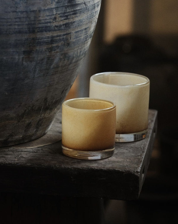 Nilla Tealight holder Caramel 10 cm