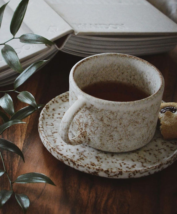 Salt cup and bowl