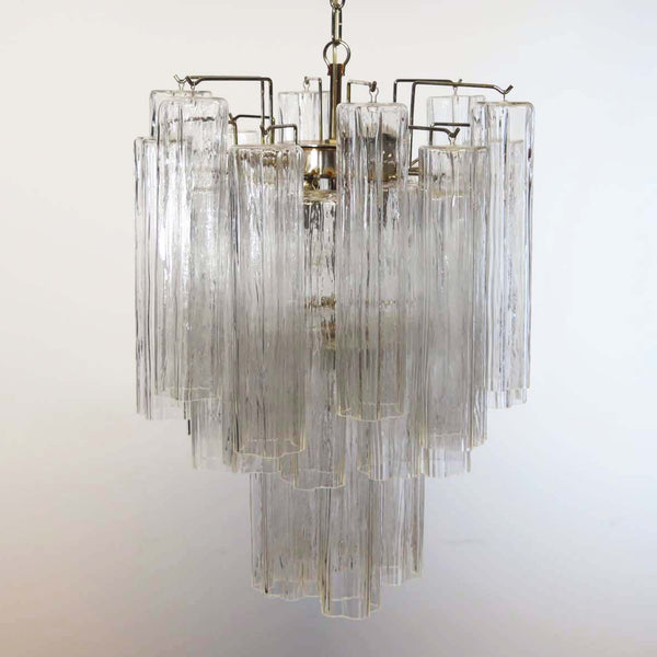 Murano Glass Tube Chandelier
