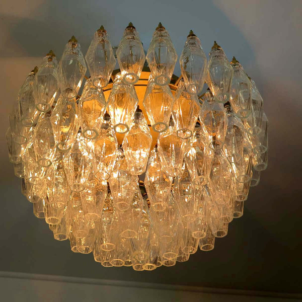 Murano Poliedri ceiling light - Carlo Scarpa