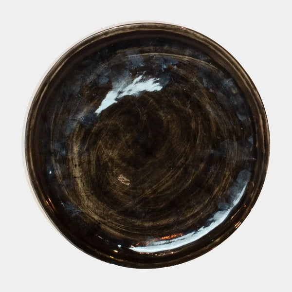 Small Plate Dark Brown