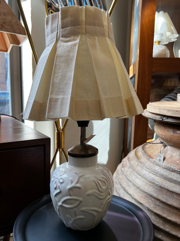 Harald Östergren Keramikk Bordlampe for Uppsala Ekeby