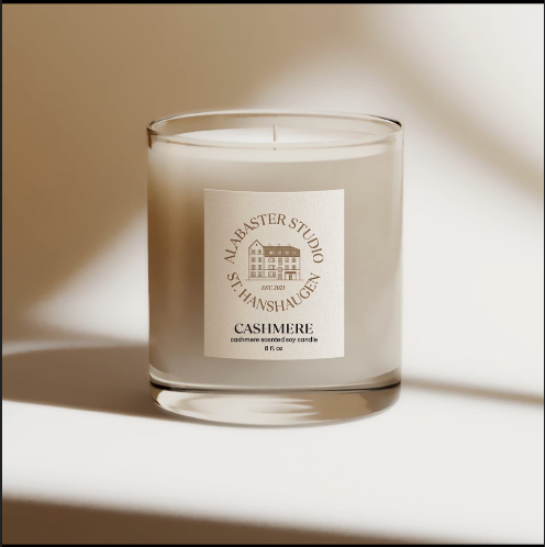 Alabaster Studio scented candle