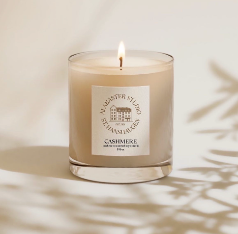 Alabaster Studio scented candle