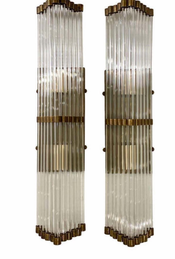 Art deco wall sconces