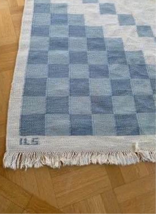 Rolakan Vintage Carpet Blue