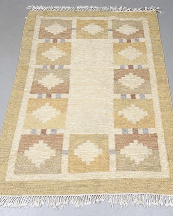 Rolakan Vintage Carpet Yellow