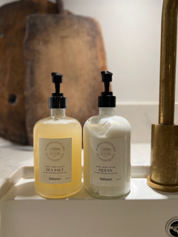 Alabaster studio hand & body lotion