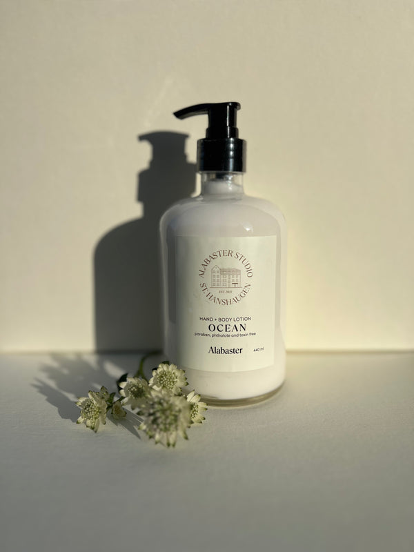 Alabaster studio hand & body lotion