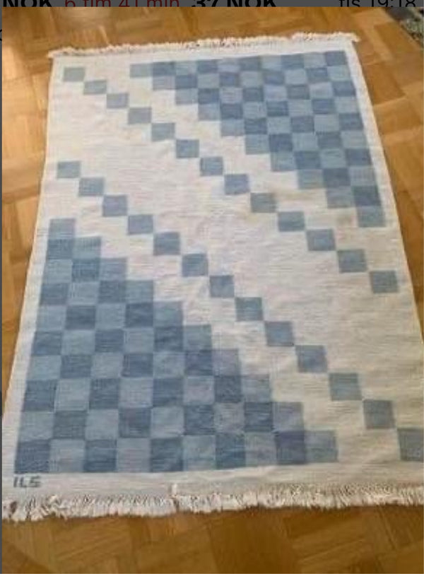 Rolakan Vintage Carpet Blue
