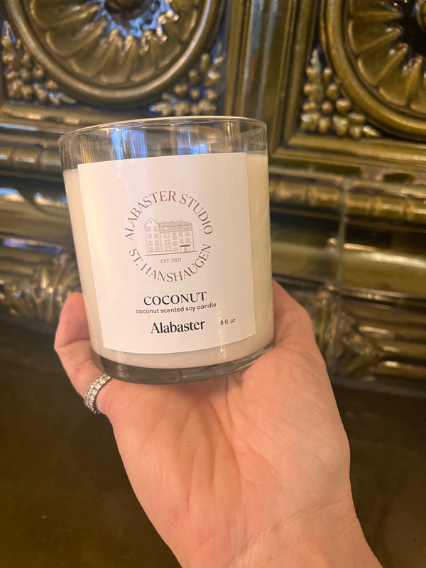 Alabaster Studio scented candle