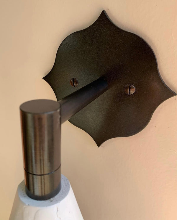 Plaster wallscone