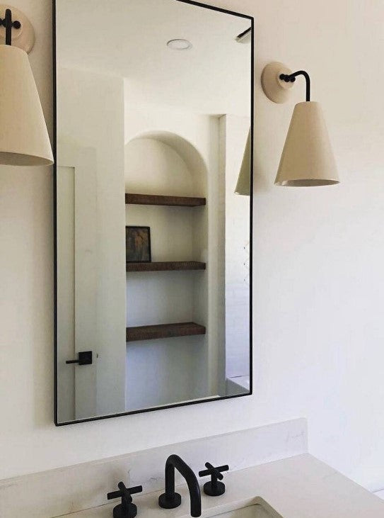 Pair of Ceramic Wall Sconce Glazed