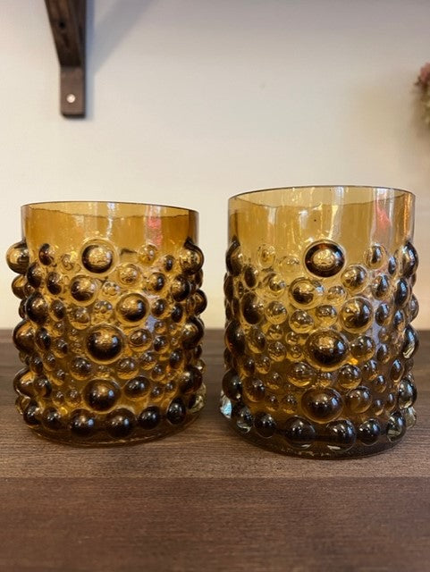 Tealight Holder Amber