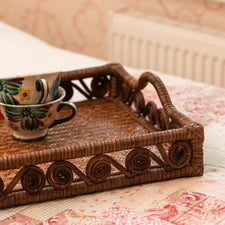 Ivy Rattan Brett Teak