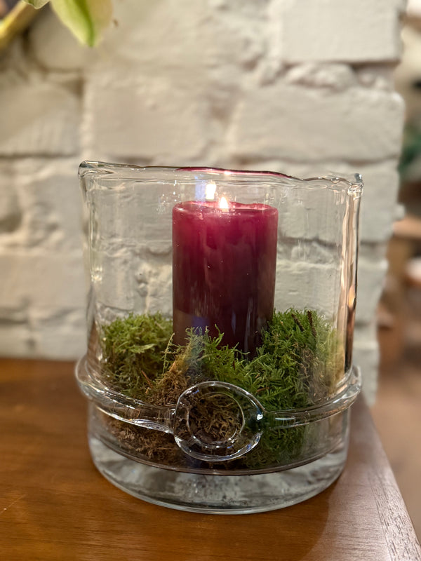 Lisa Hamret vase on stand Large