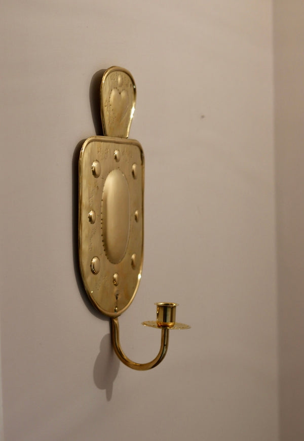 Pair of Brass Sconces