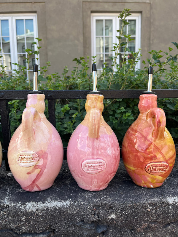 Olivenoljeflaske, Hint of Pink
